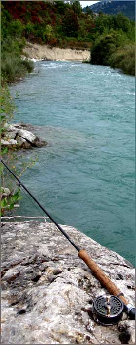 le Verdon en aval de Castellane.